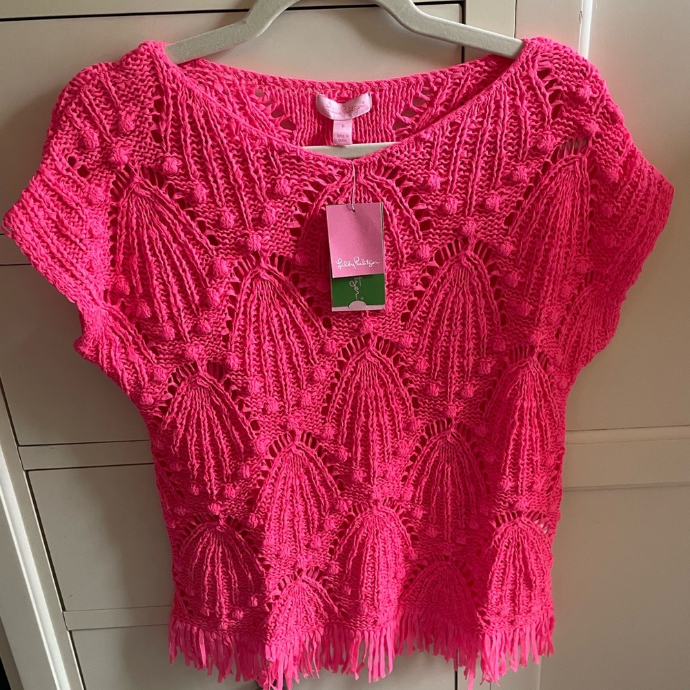 Lilly Pulitzer Crochet Top
